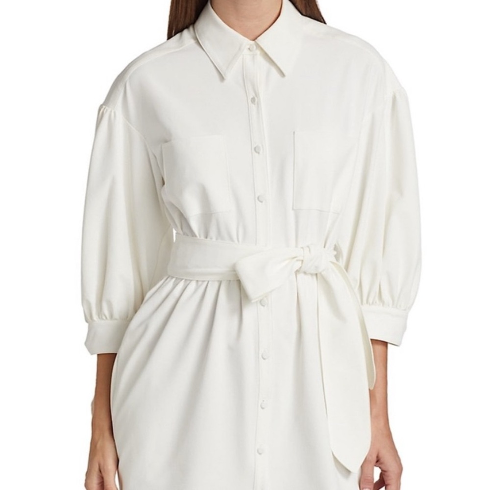 Cinq à Sept Stacey Mini Shirtdress ‼️Missing Original Tie ‼️